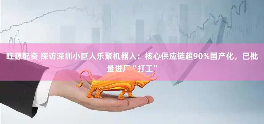 旺源配资 探访深圳小巨人乐聚机器人：核心供应链超90%国产化，已批量进厂“打工”