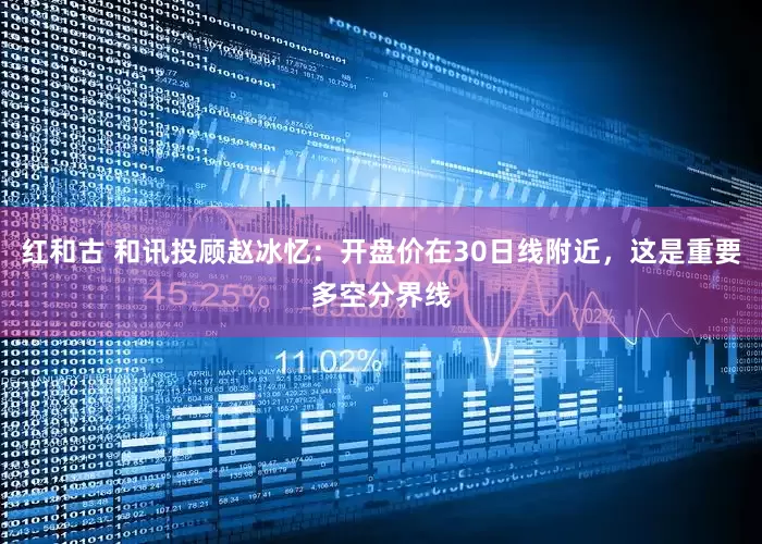 红和古 和讯投顾赵冰忆：开盘价在30日线附近，这是重要多空分界线